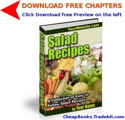 Product picture Salad Recipes with FREE CHAPTERS